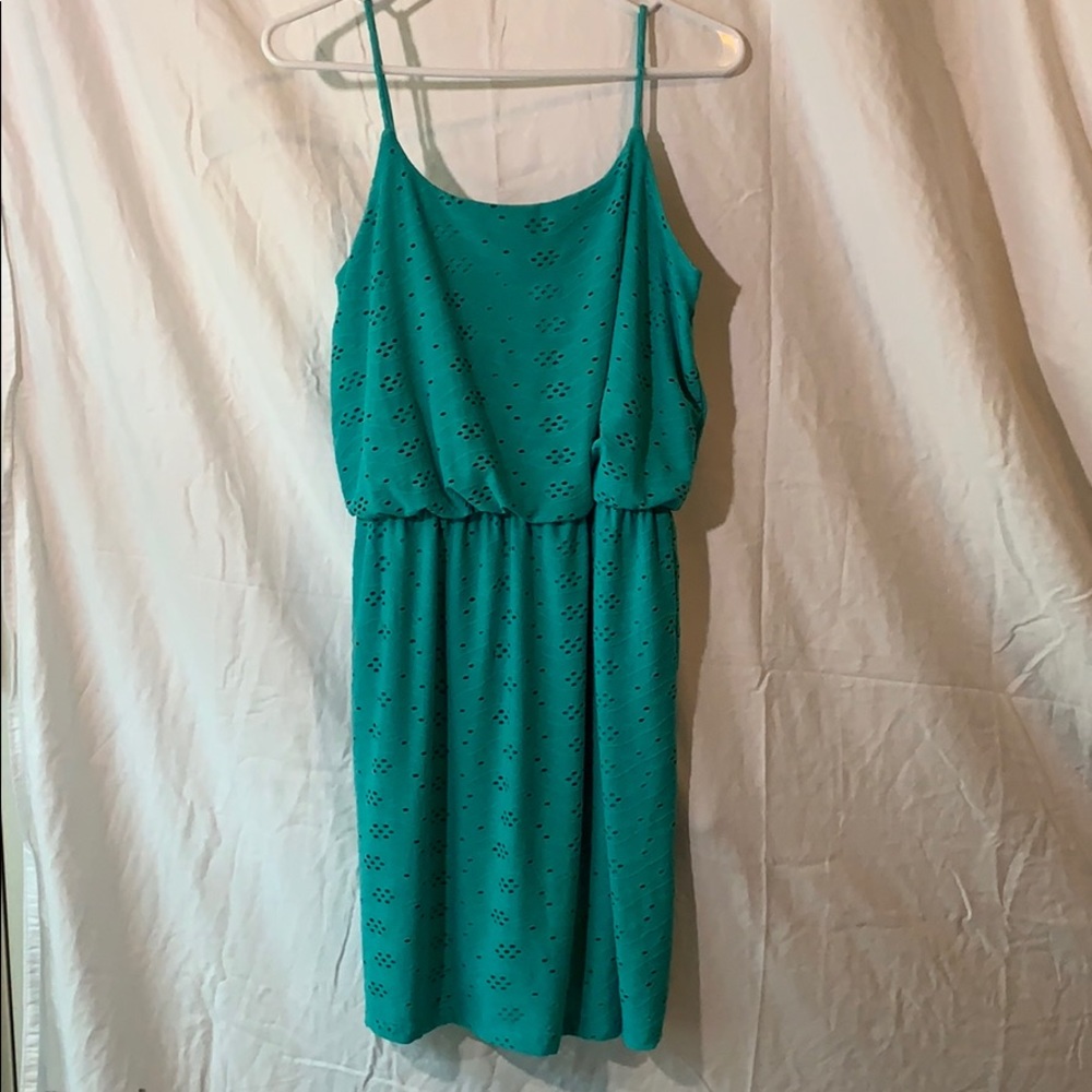 Green dress